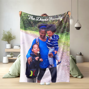 Personalized Photo Blanket