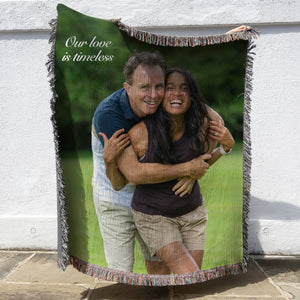 Personalized Woven Blanket